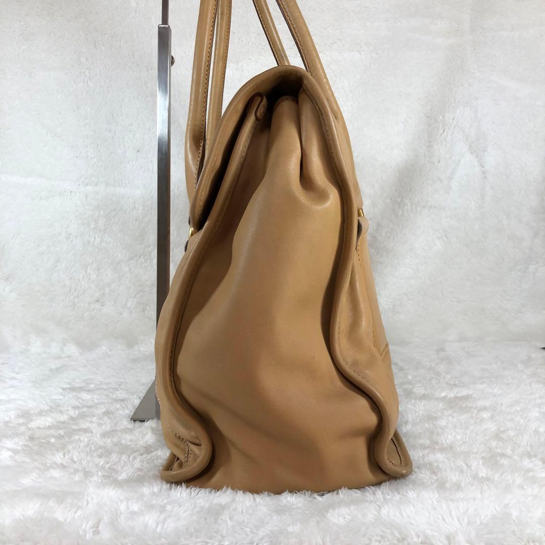 PRADA プラダ BN2135 ボストンバッグ ハンドバッグ レザー ブラウン