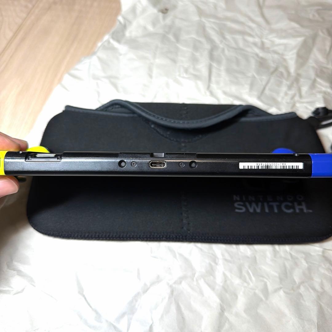 Nintendo Switch 本体 青/黄 Joy-Con 付属品付き