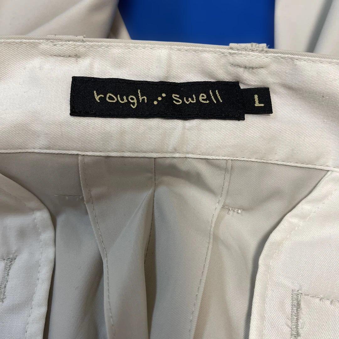 ラフ&スウェルROUGH AND SWELL DUCKBILLS ホワイトパンツ