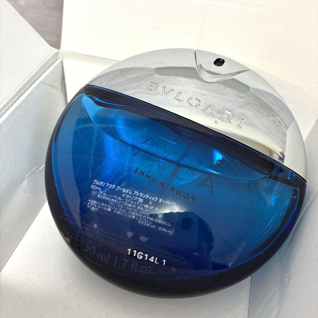 新品ブルガリ　アクア　プールオム　アトランティック　オードトワレ　香水 50ml