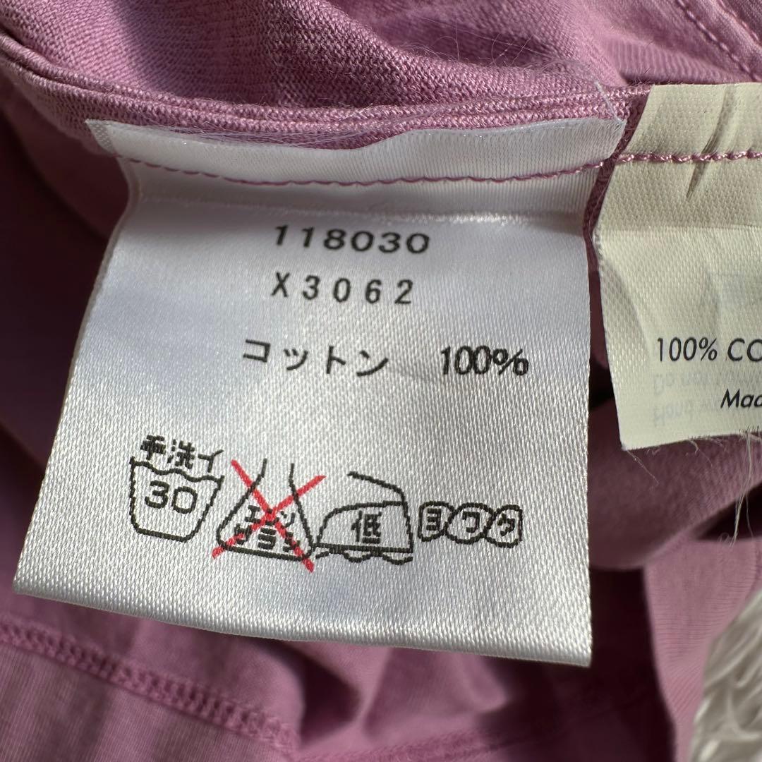 【希少・イタリア製】イヴ・サンローラン ロゴTシャツ ピンク YSL