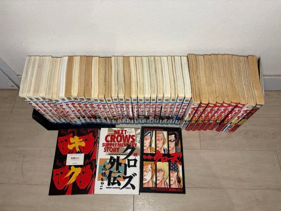 クローズ全巻+ 続クローズ外伝＋その後のクローズ＋キク＋キューピー全巻＋QP外伝