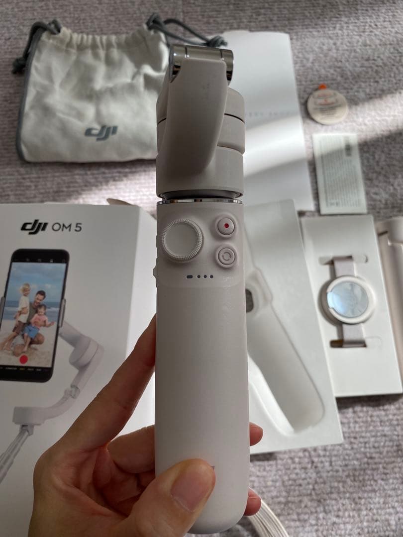 DJI OM5 ジンバル箱有り★サンセットホワイト