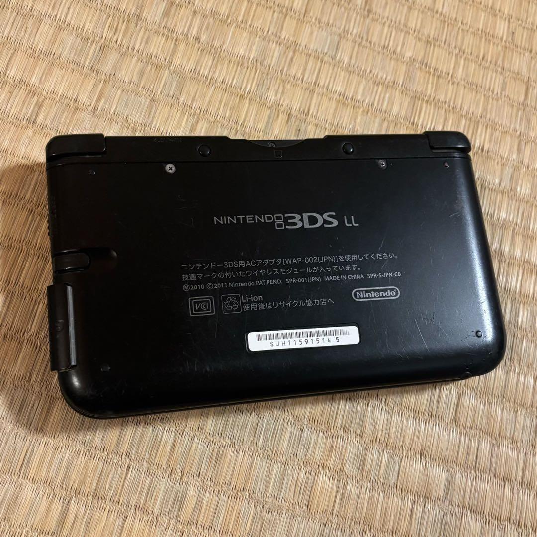 ニンテンドー3DS LL ブラック 本体 動作確認済み