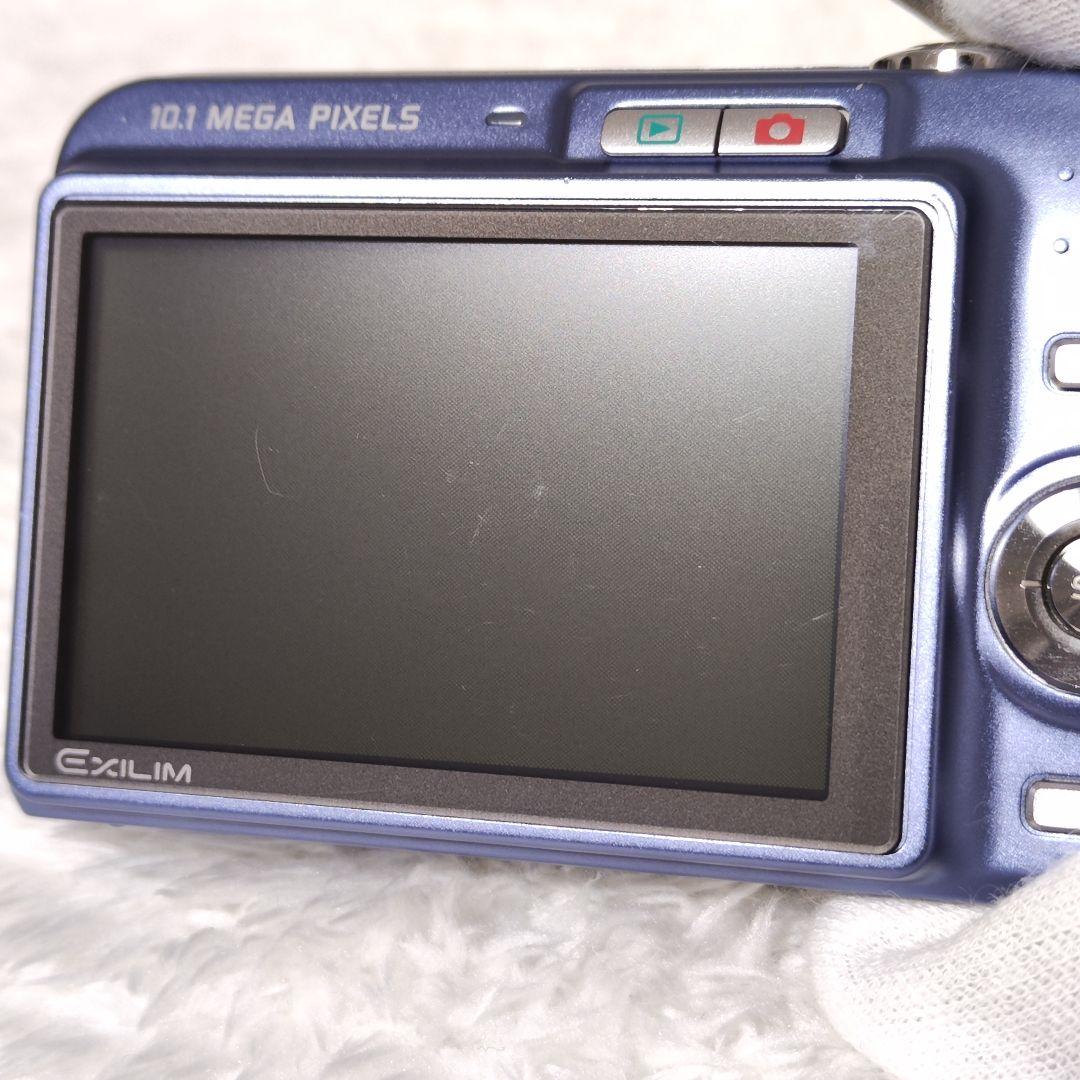 CASIO EXILIM EX-Z1080 ブルー 箱 充電ケーブル