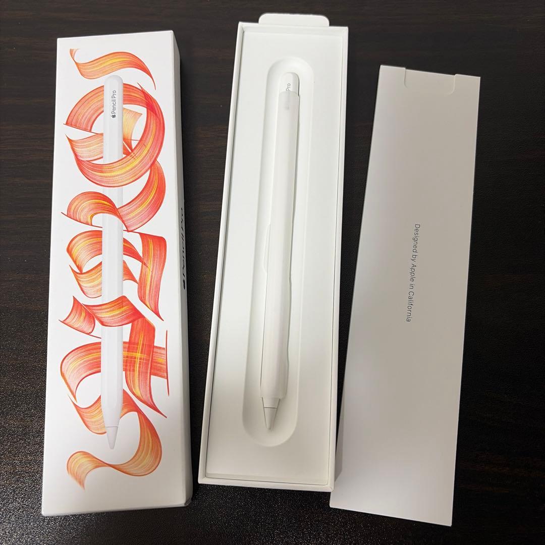 Apple Pencil Pro ホワイト　純正　 IPadアクセサリー