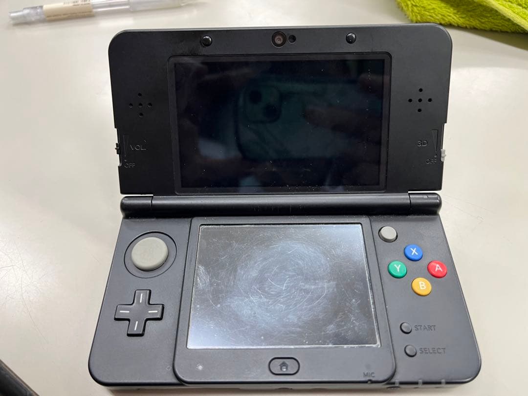 <ジャンク品>Newニンテンドー3DSマリオモデル