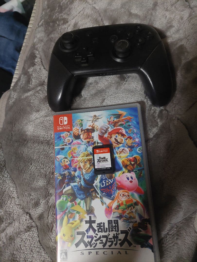 大乱闘スマッシュブラザーズ SP + Switchプロコントローラー