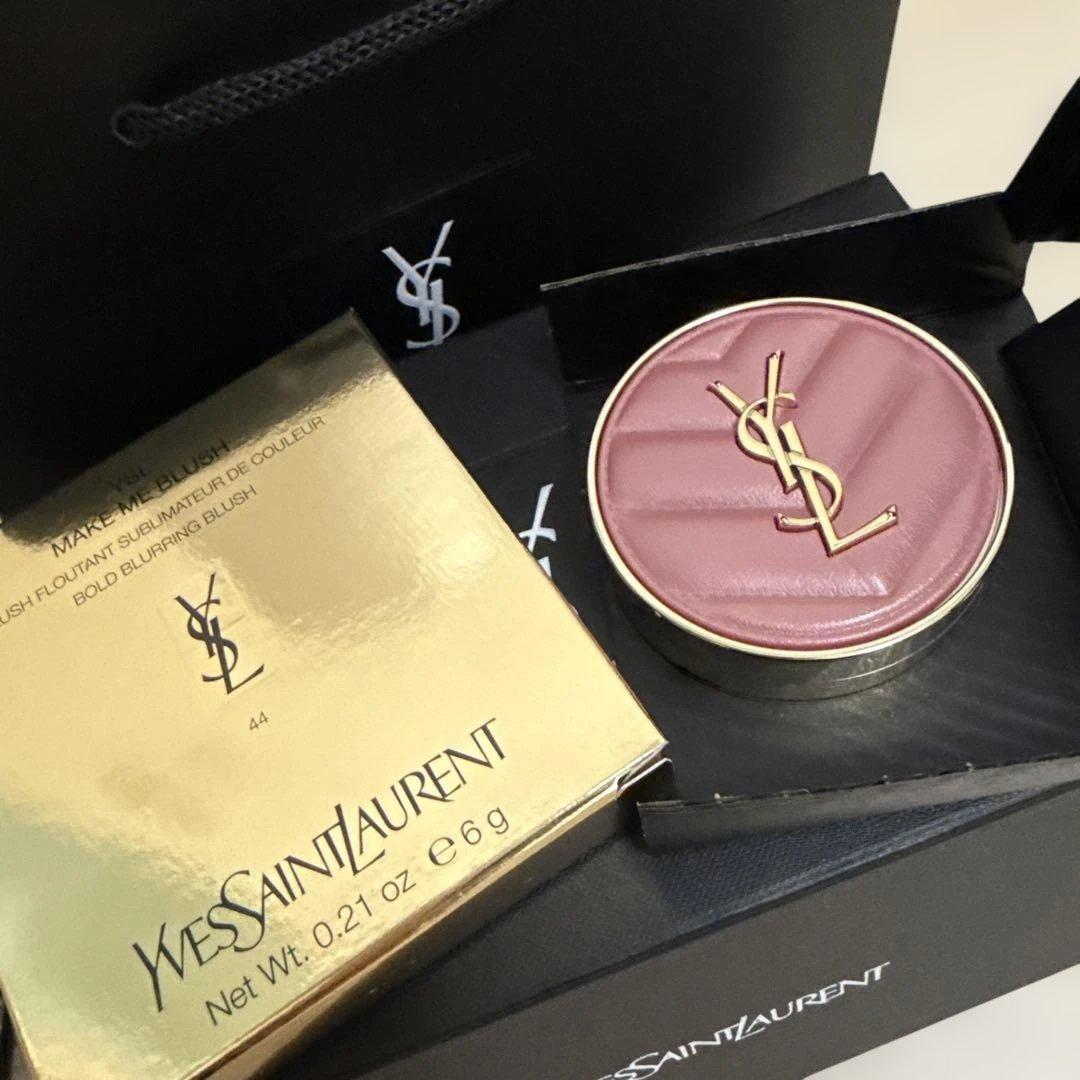 新品未使用　サンローラン チーク YSL