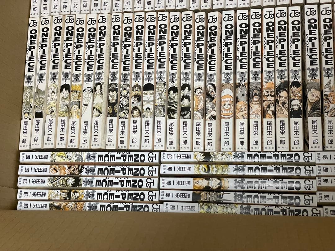 115冊【カバーなし初版】ONE PIECE 全巻114巻セットWANTED初版