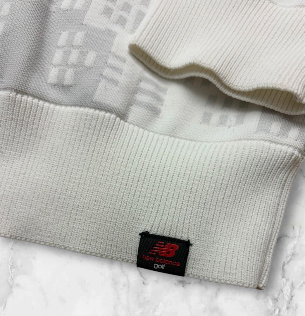 極美品✨　New Balance Golf クルーネック ニット カモフラ　XL