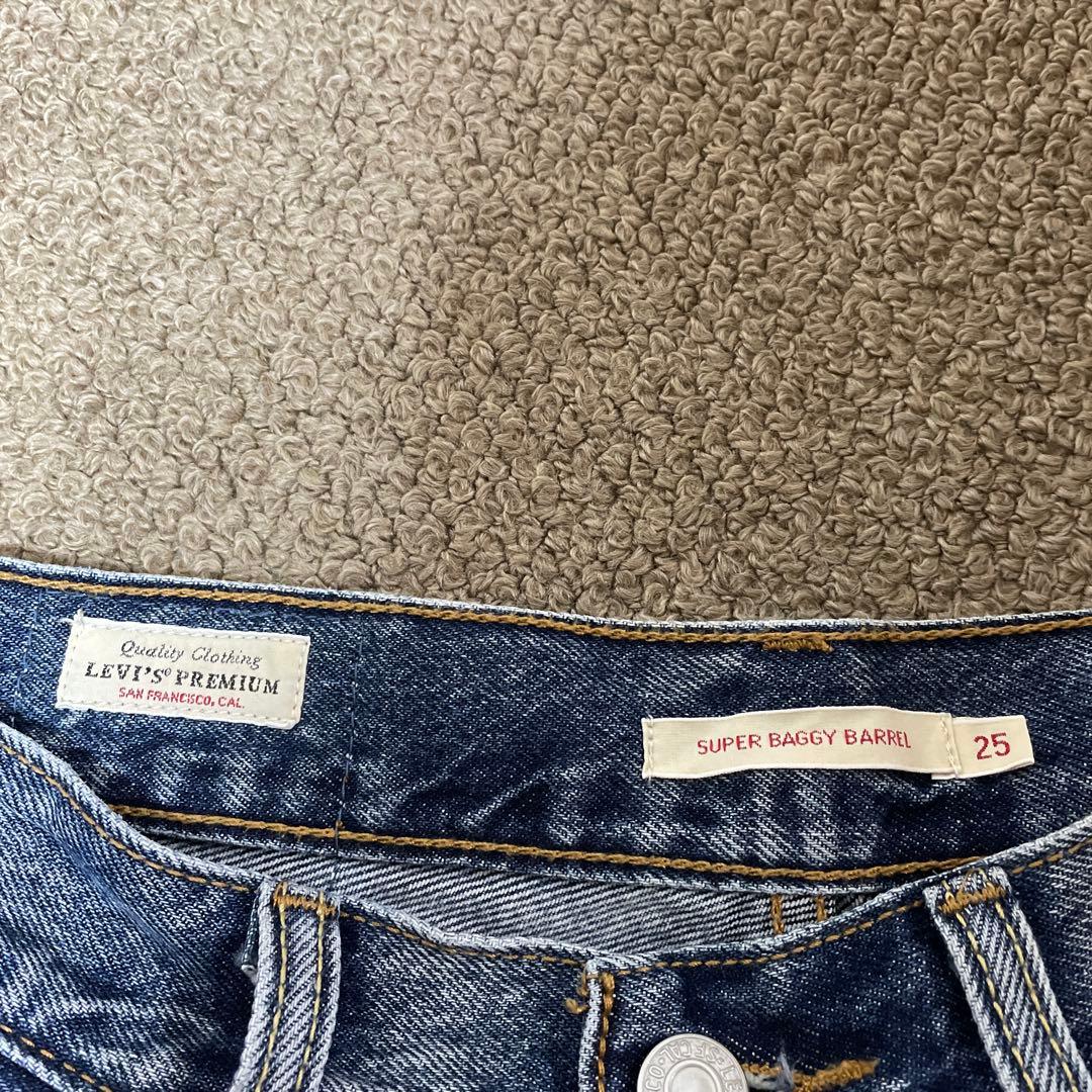 パンツ LEVI'S PREMIUM SUPER BAGGY BARREL 25