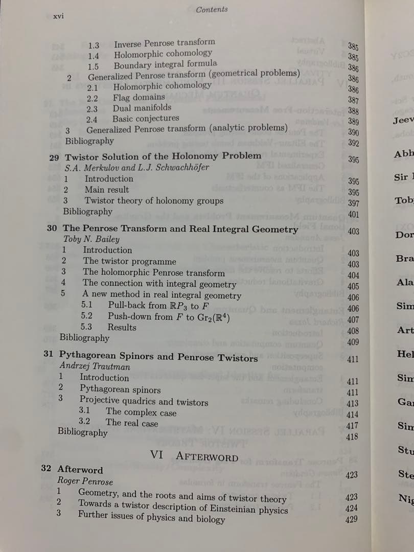 The Geometric Universe 幾何学的宇宙