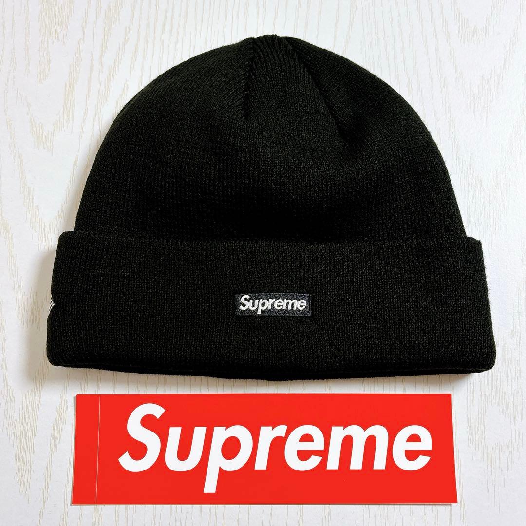Supreme NEW ERA ニット帽　Sロゴ　デビル　ツノ　ブラック　黒