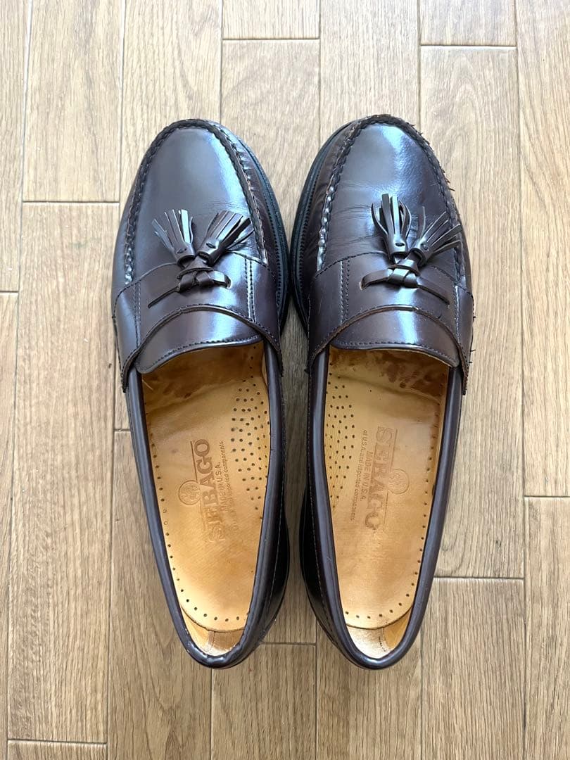 SEBAGO セバゴ　タッセルローファー　ワイン　US8.5