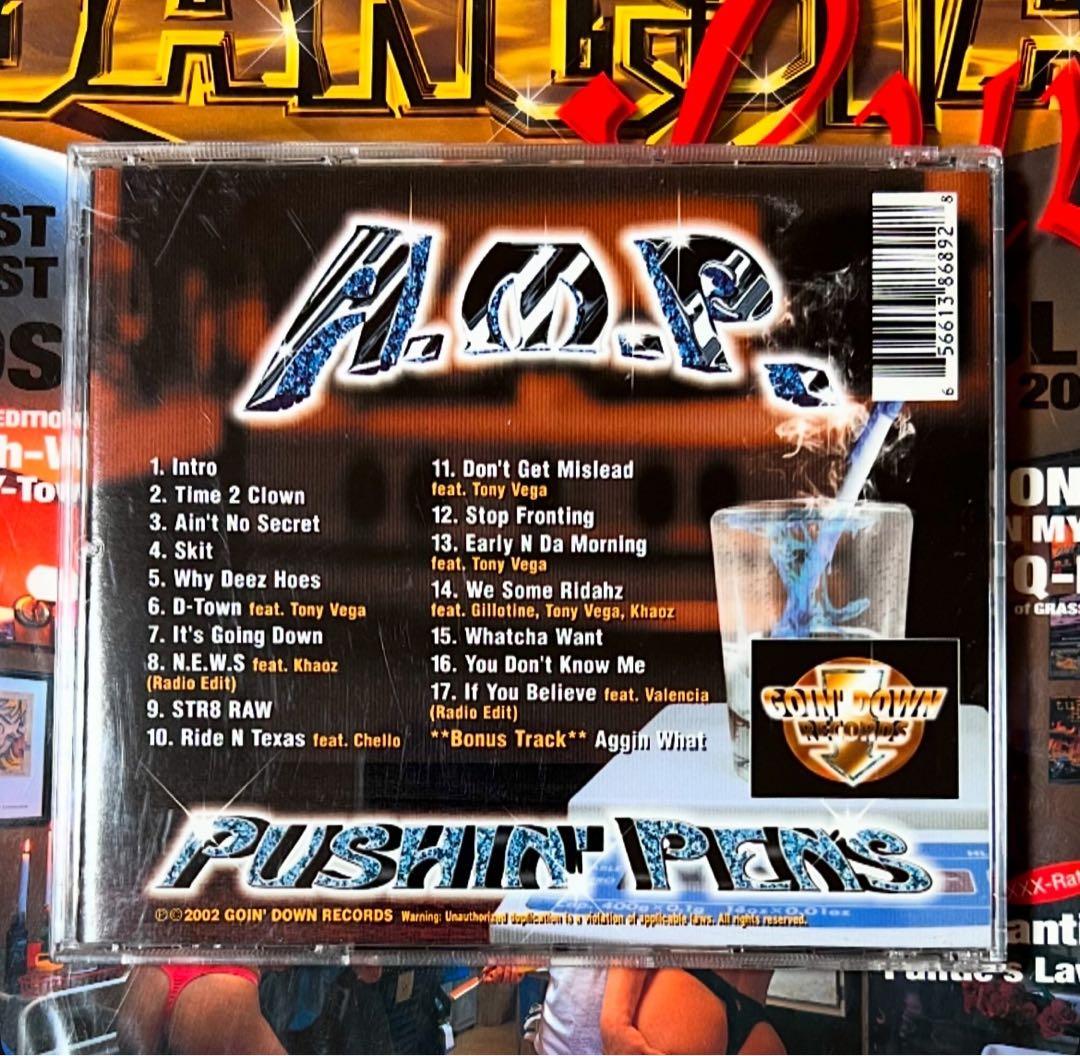 洋楽 G-Rap A.M.P. - PUSHIN' PLATES