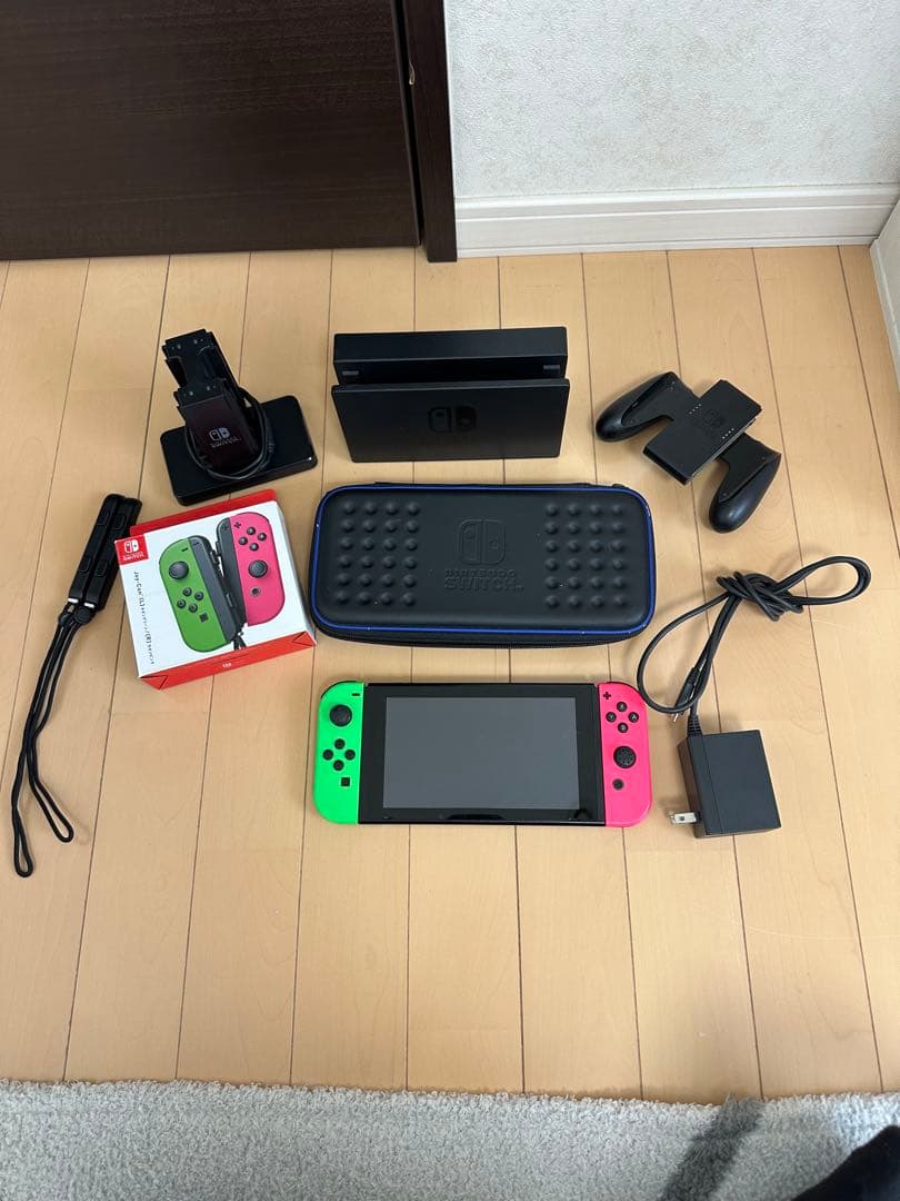 Nintendo Switch ネオンピンク/ネオングリーン 本体