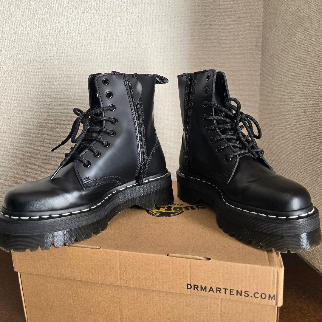 Dr.Martens JADON ホワイトステッチ 8ホールブーツ UK5