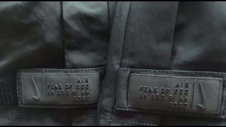 パンツ Nike fear of god warm up pants
