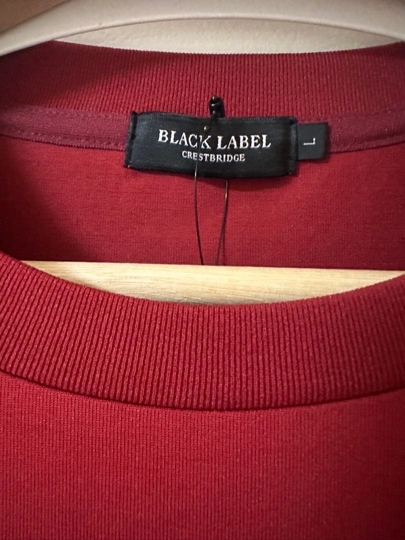 【新品・未使用品】ブラックレーベルクレストブリッジ　ラインストーンロゴTシャツ