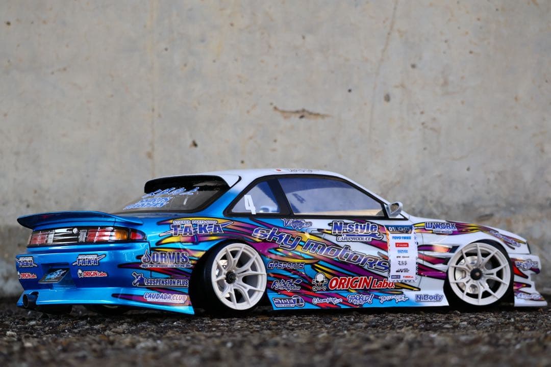 アディクション　S14 シルビア　横田卓三号　ボディ　未使用