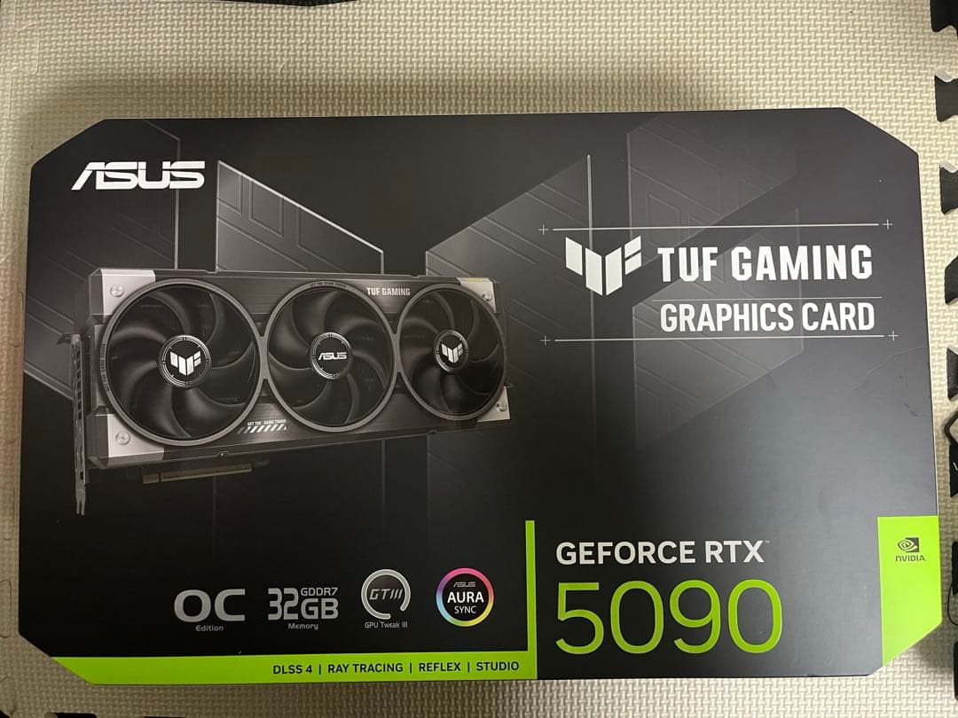 グラフィックボード・グラボ・ビデオカード ASUS TUF Gaming GeForce RTX 5090 OC 32GB