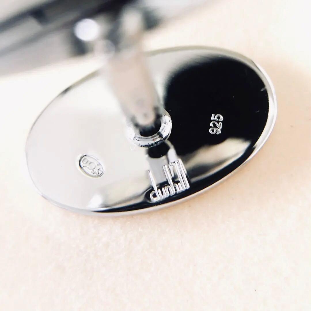 dunhill ダンヒル オーバル フラッグ カフス sv925 F252037