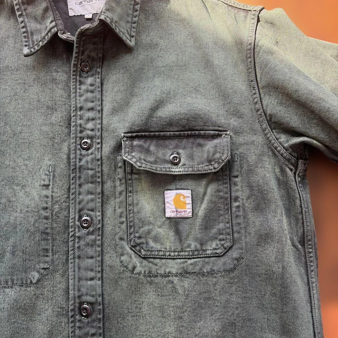 Carhartt オリーブグリーン カバーオールRENO SHIRT JAC