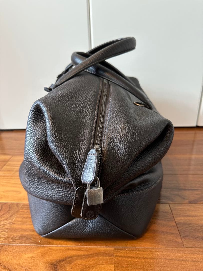 値下げ) GIORGIO ARMANI レザー ボストンバッグ