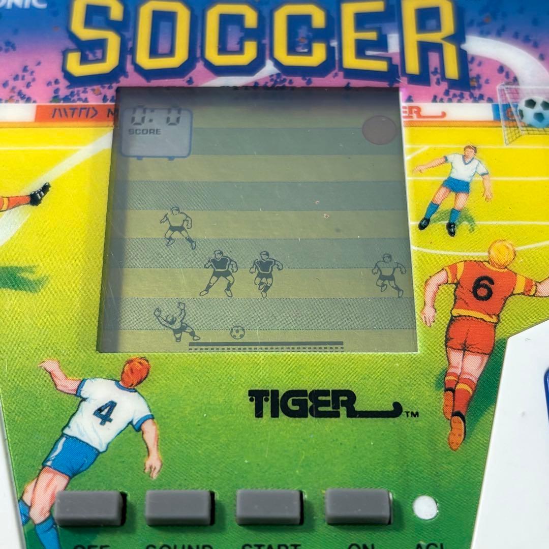SEGA ゲームビジョン サッカー LCDゲーム 動作品
