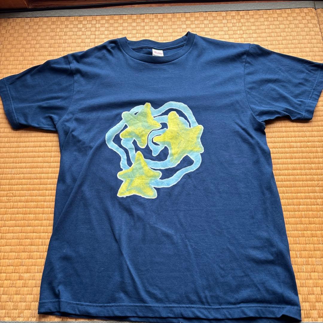 kwikie lime star indigo メンズtシャツ