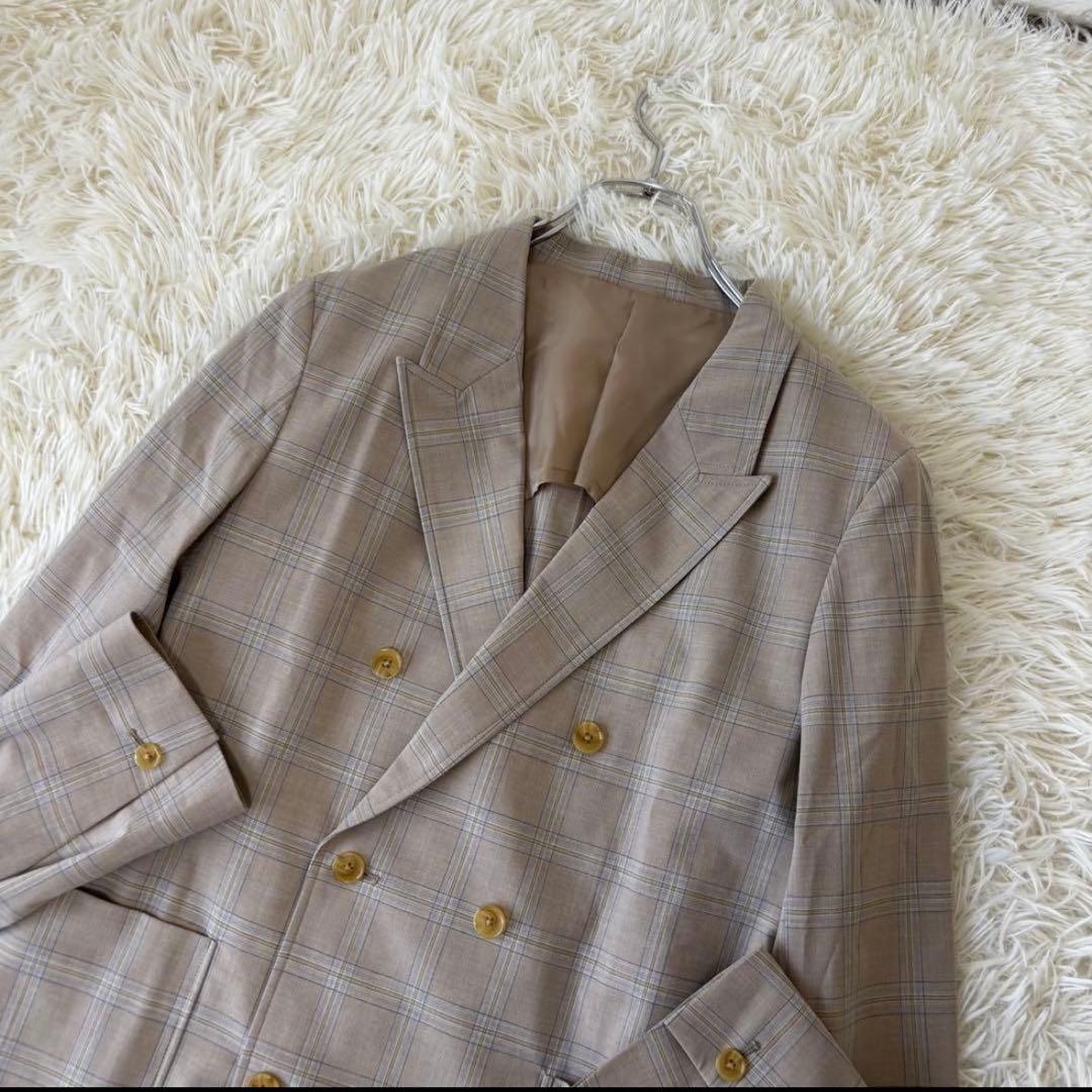MACKINTOSHPHILOSOPHY✨ ブリティッシュチェックブレザー　M