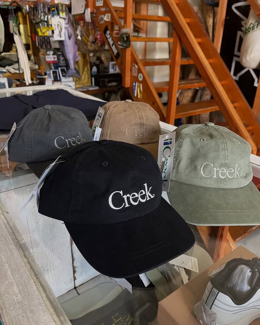 帽子 Creek Angler's Device Cotton Cap Black