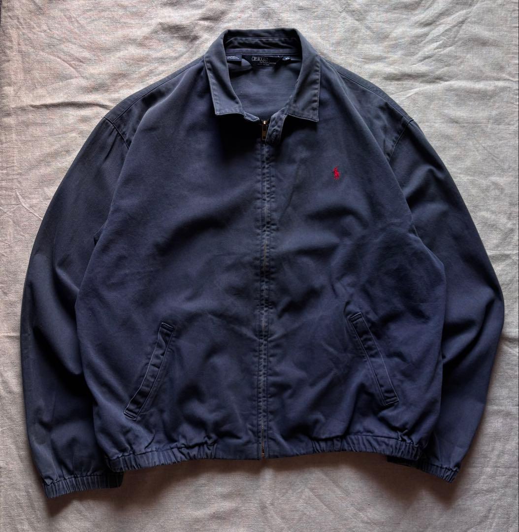 鬼フェード 80s polo ralph laurenスウィングトップ USA製