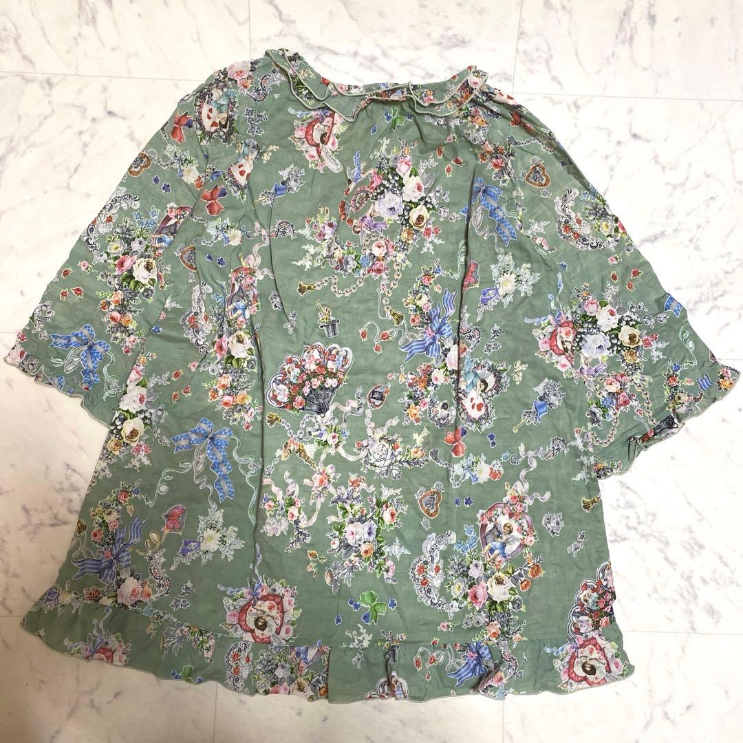 Tunic LABORATORY coco 鴨居羊子 ルームウェア 花柄 セット