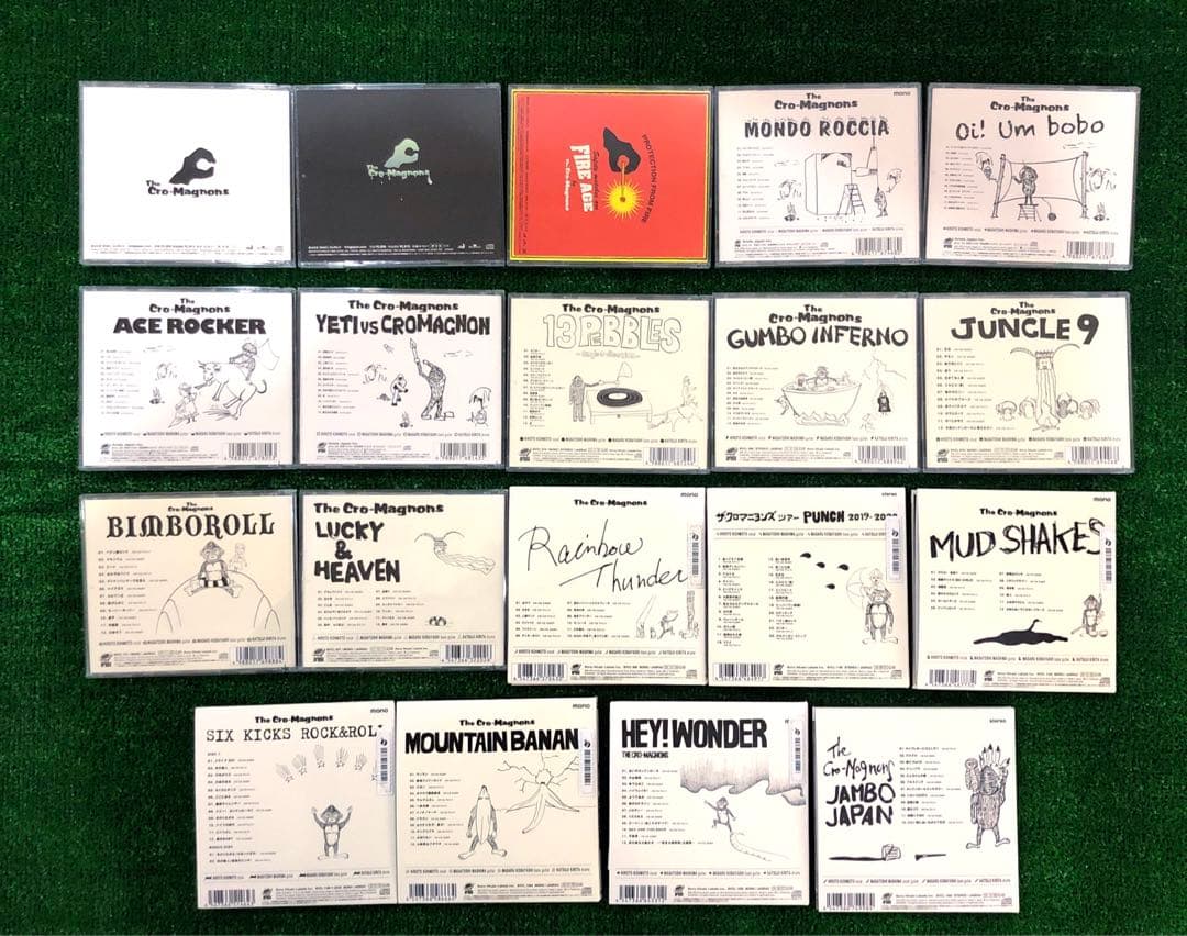 ザ・クロマニヨンズ 19枚セット CD レンタル落ち/JAMBO JAPAN