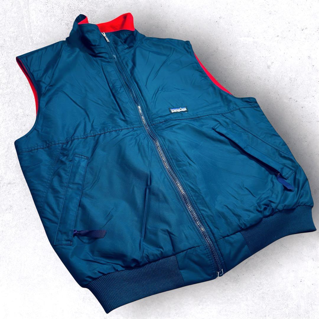 90s Patagonia シェルドシンチラ フリース ベスト USA製