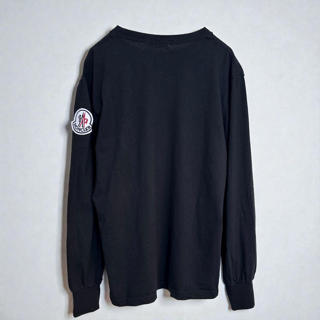 we0458　MONCLER long-sleeved black,L