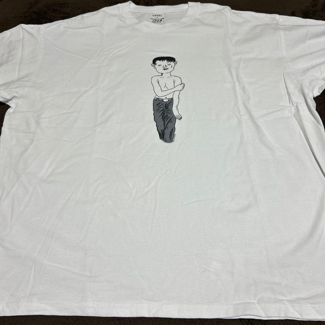 激レア　完売　つげ義春　ねじ式プリントTシャツ　NEMES×POWERHOUSE