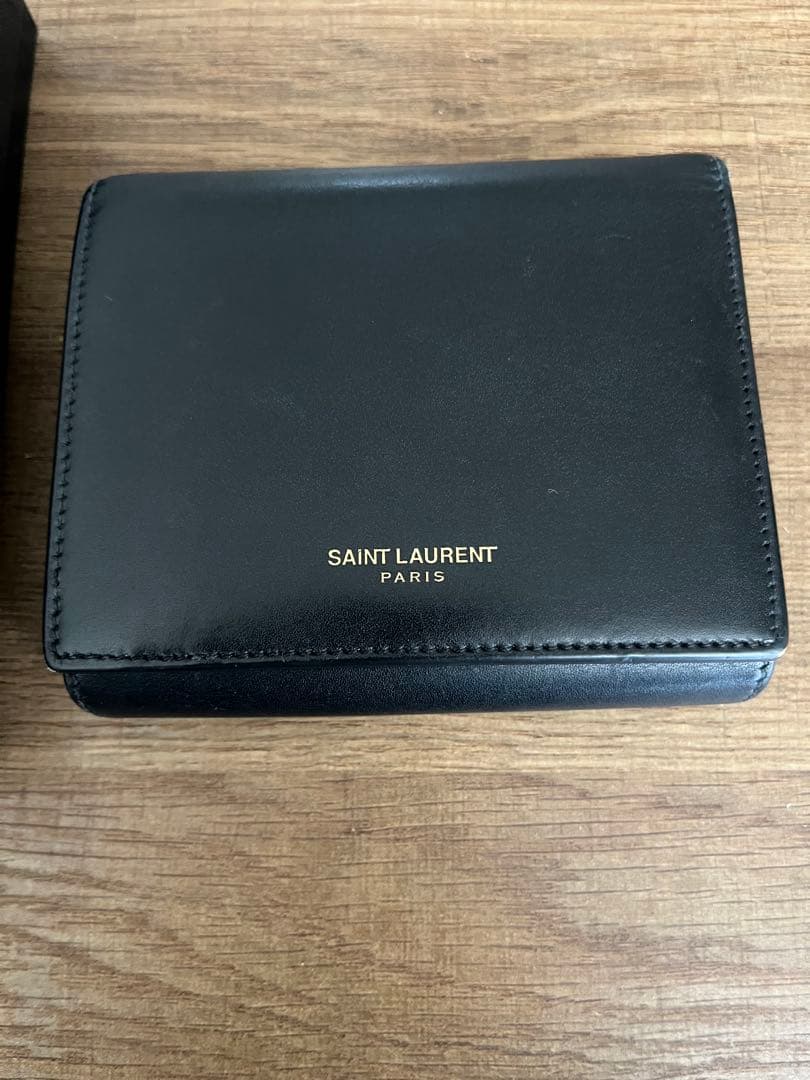 SAINT LAURENT サンローラン 二つ折り財布 男女 362673