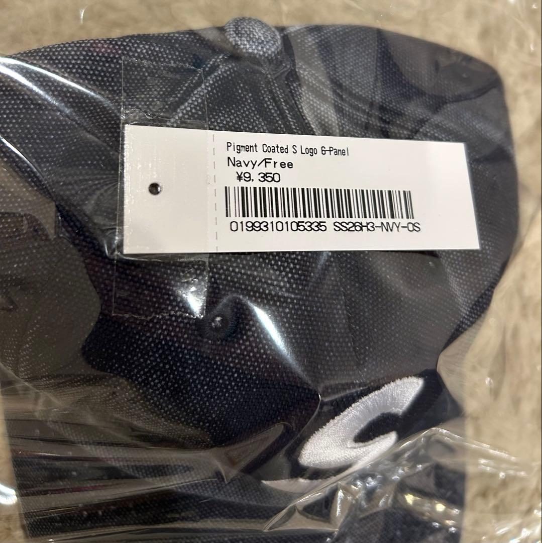 帽子 Supreme Pigment Coated S Logo 6-Panel 26