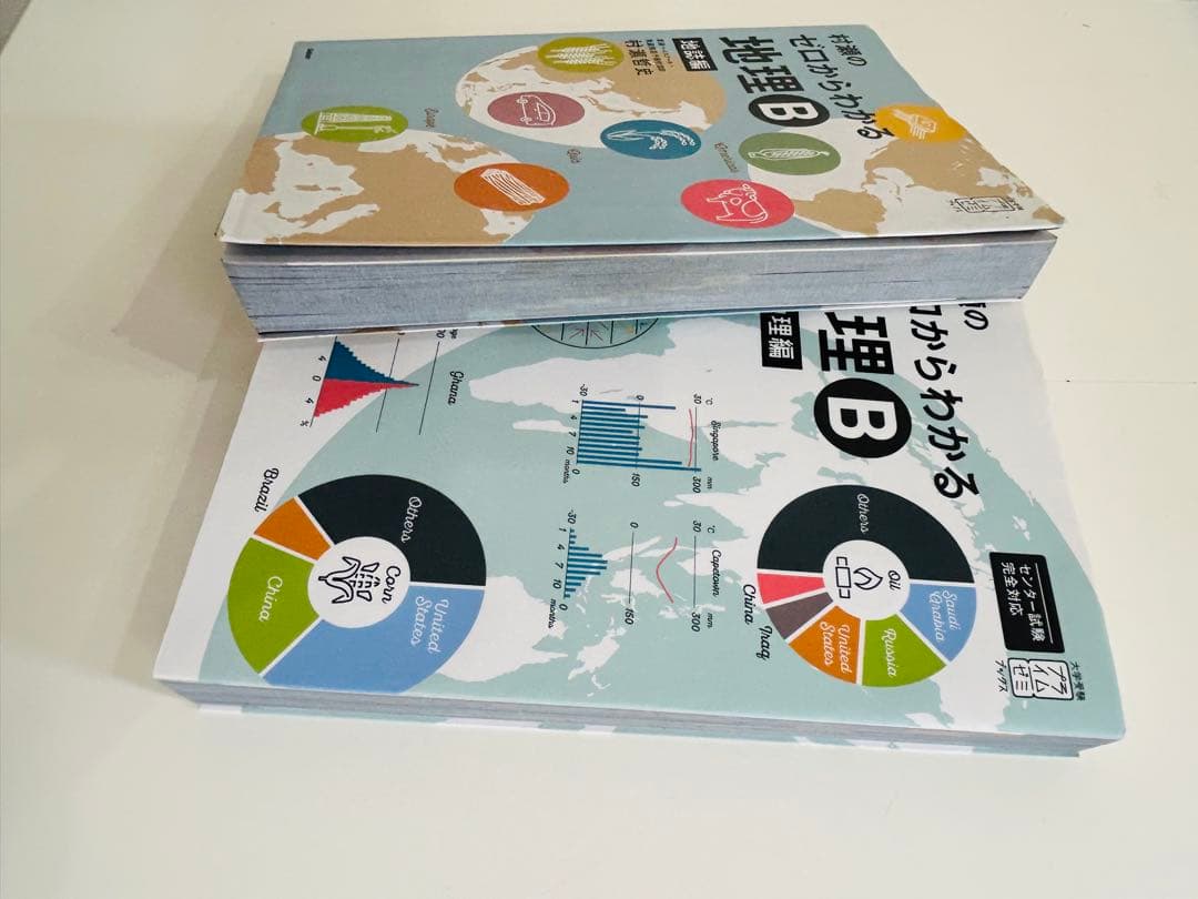 【書き込みなし】【絶版品】村瀬のゼロからわかる地理B 2冊セット