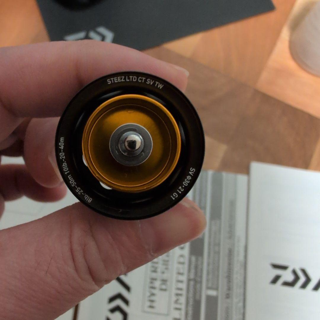 DAIWA STEEZ LIMITED CT SV TW ベイトリール