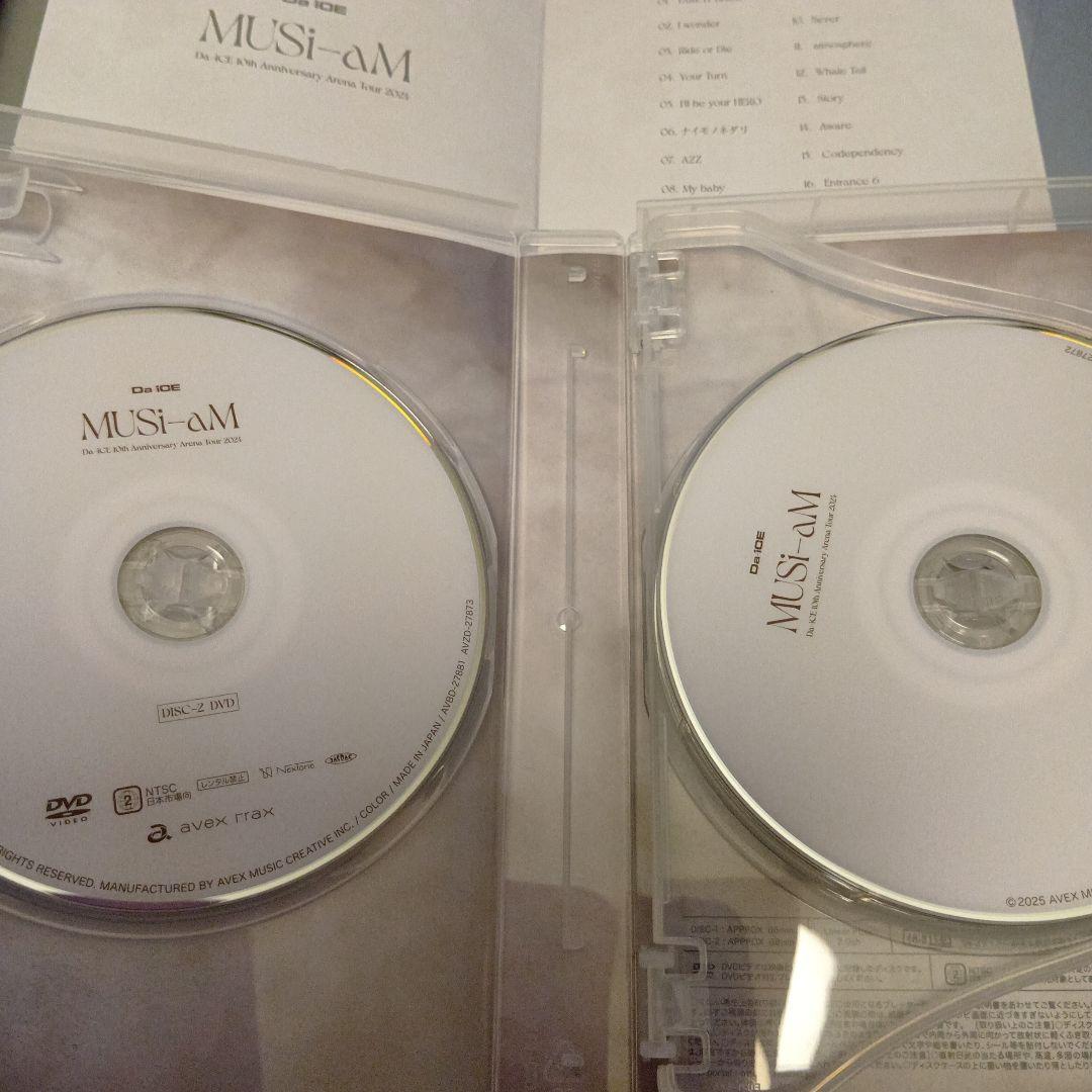 新品に近い！Da-iCE MUSI-aM 2DVD + CD