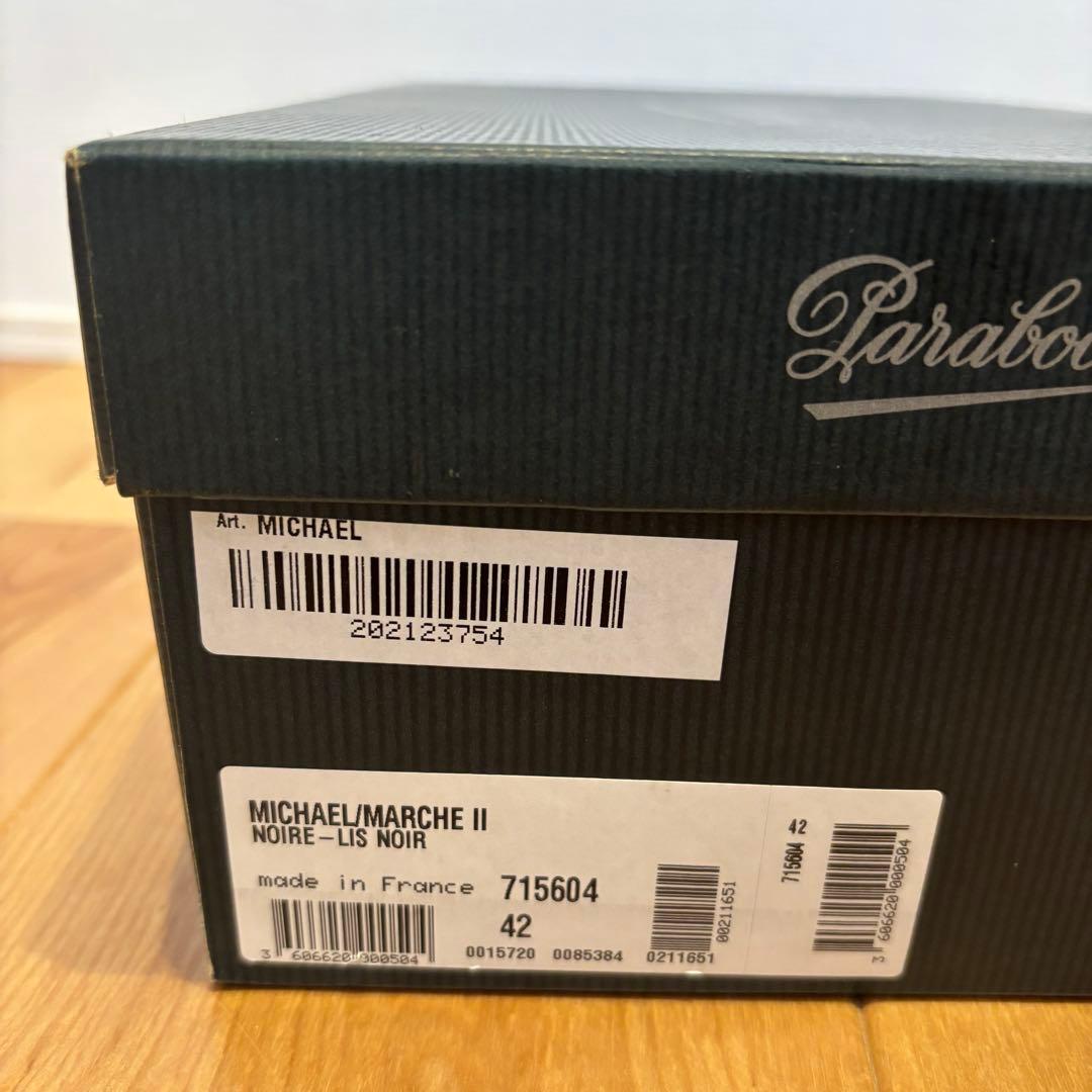 Paraboot MICHAEL　パラブーツ　ミカエル　42 黒