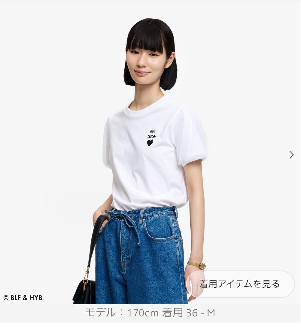 選べるカラー　ラコステ　LACOSTE 半袖Tシャツ 36
