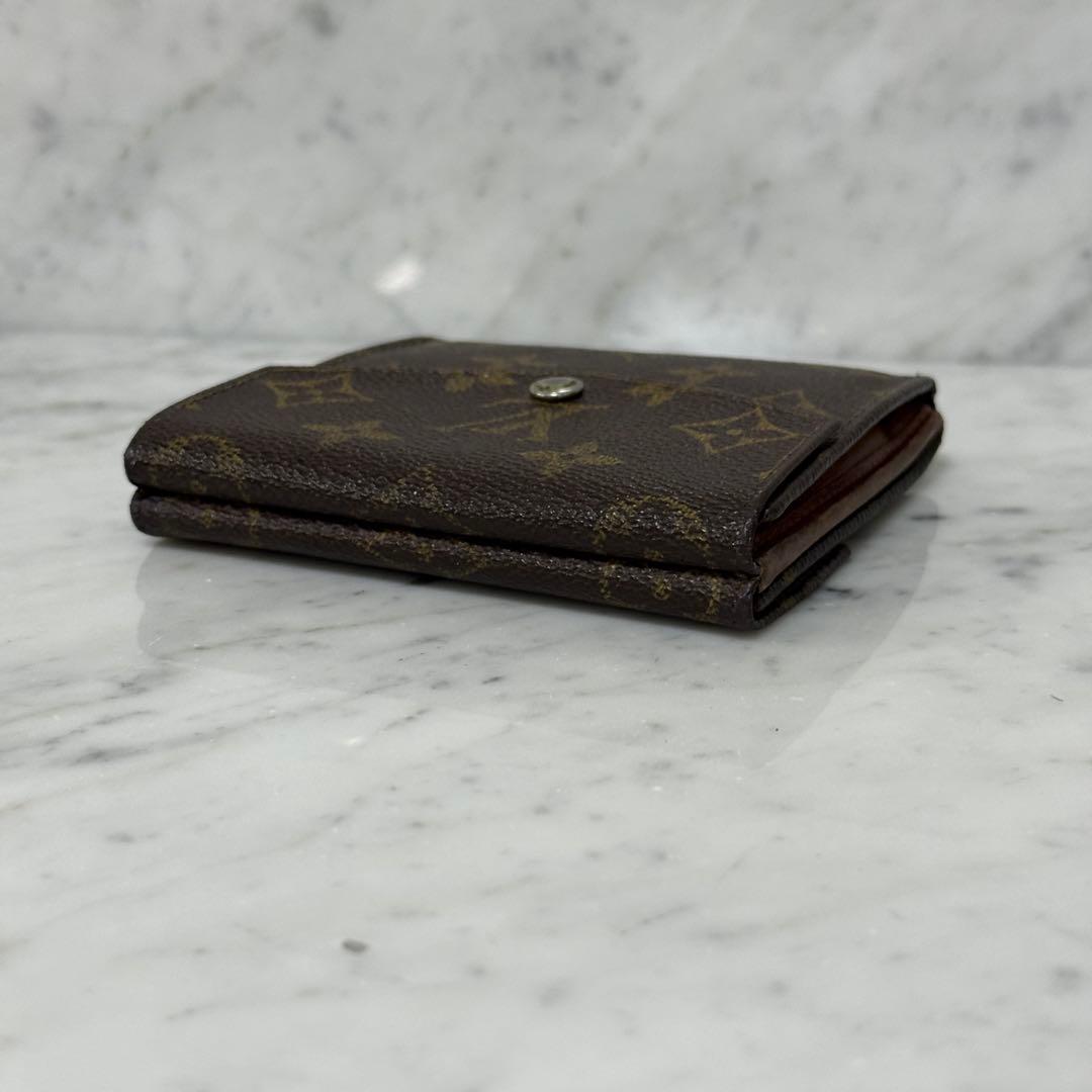 LOUIS VUITTON ルイヴィトン 三つ折り財布 モノグラム ブラウン