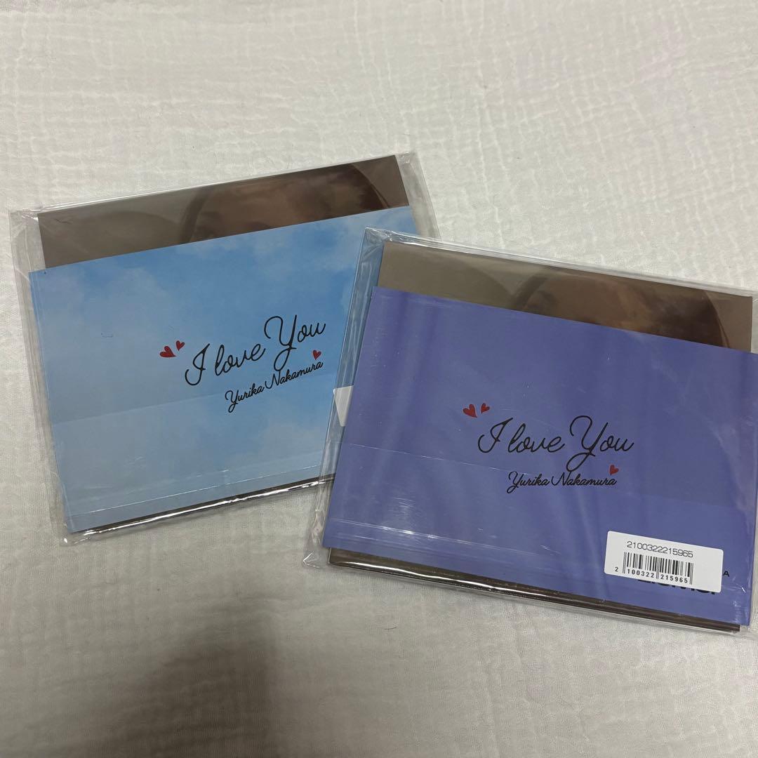 【新品未開封】サイン入りCD 中村ゆりか L.o.v.e トレカ ポストカード