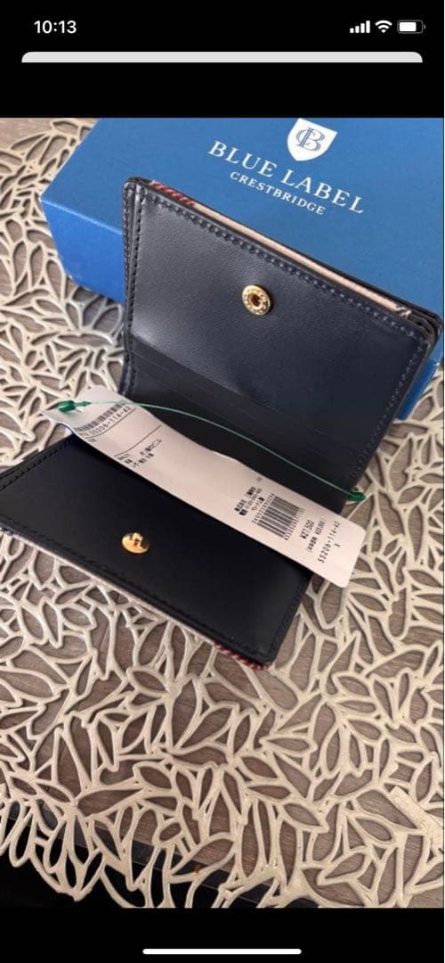 ☆*☆様 新品タグ付き　BLUE LABEL CRESTBRIDGE 二つ折り財