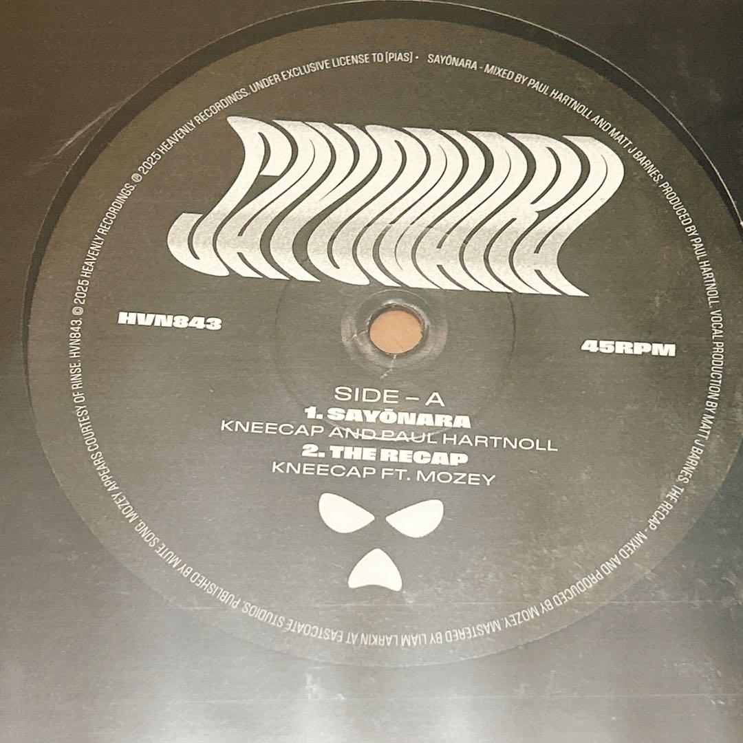 Kneecap / SAYONARA / THE RECAP LTDLPレコード